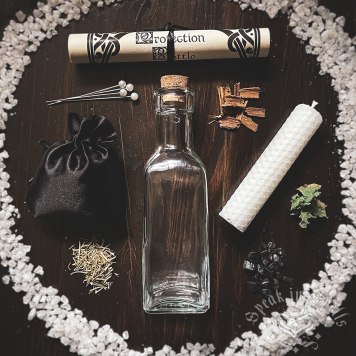 protection bottle, australian witchcraft supplies, adelaide witchcraft store, pagan supplies, wicca supplies, witchcraft shop, protection magic