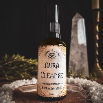 aura cleanse mist, australian witchcraft supplies, adelaide witchcraft store, pagan supplies, wiccan supplies, witchcraft shop