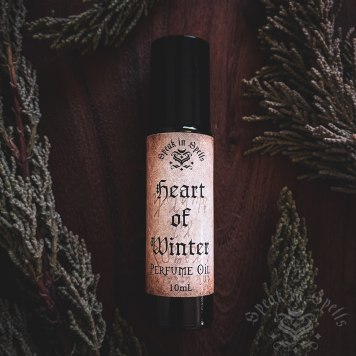 heart of winter perfume, australian witchcraft supplies, adelaide witchcraft store, witchcraft shop australia, pagan supplies australia, wiccan shop australia, wicca shop australia